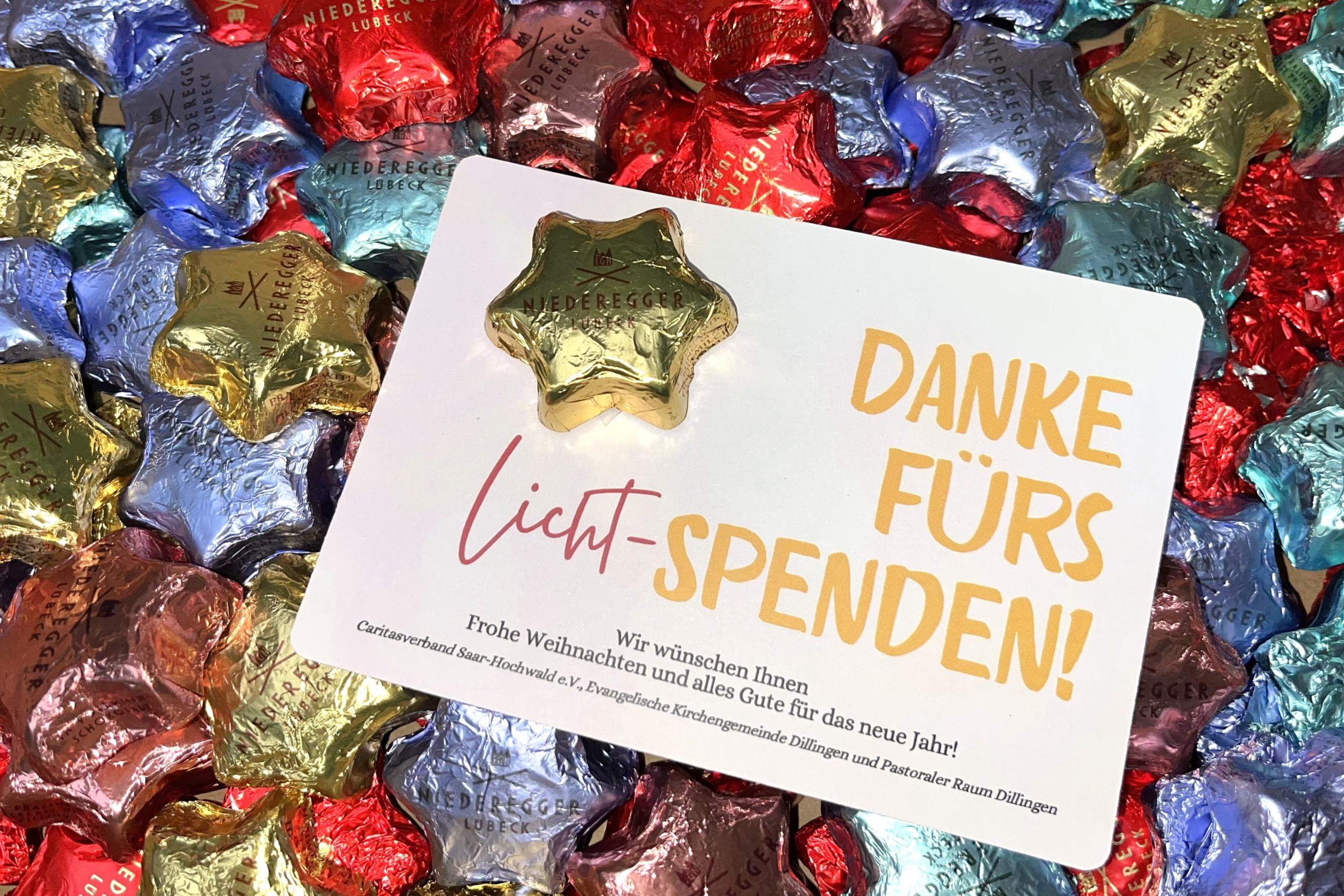 Ein kleines Dankeschön für Helfer*innen und Spender*innen