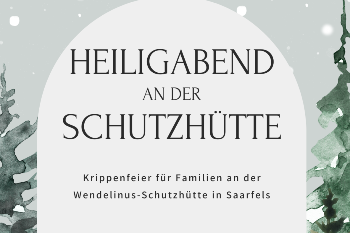 Heiligabend an der Schutzhütte klein