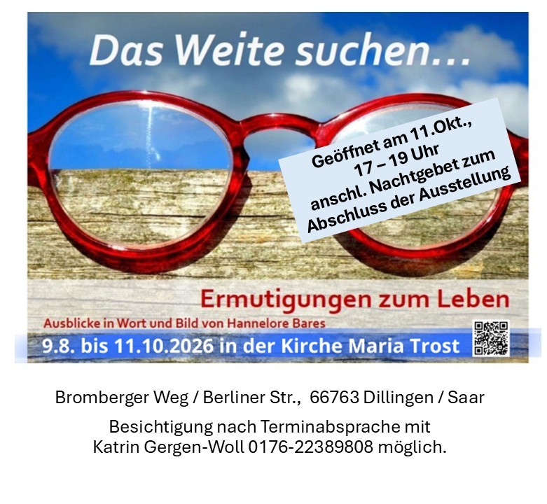 Das Weite suchen_Geöffnet 11 Okt Abschluss
