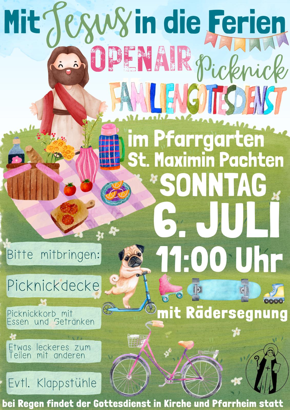 Familie- und Feriengottesdienst am 06.07.25