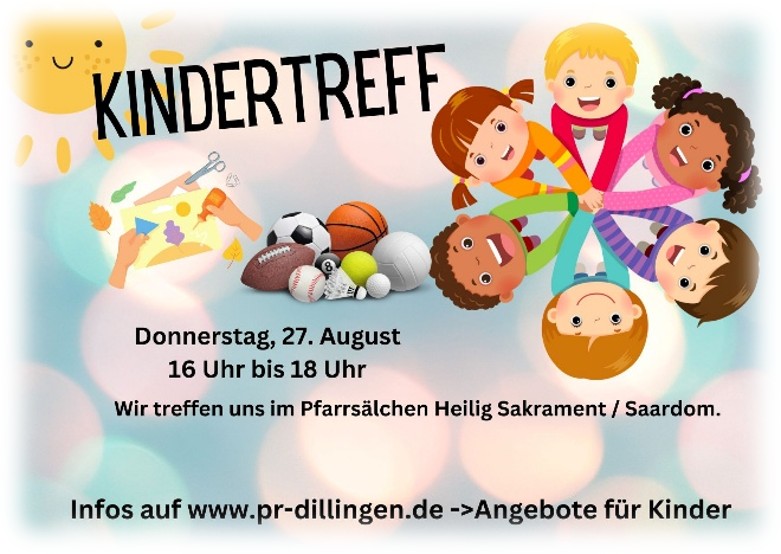 Kindertreff 27. August