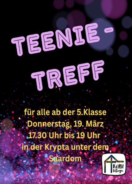 Teenie-Treff März 26