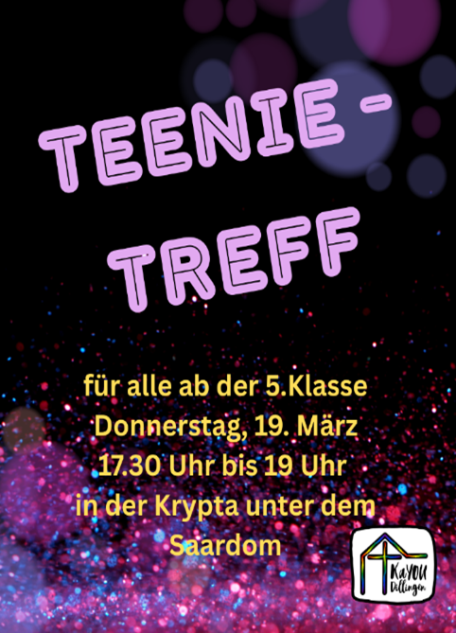 Teenie-Treff März 26